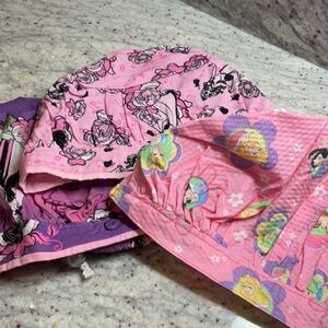 Disney Princess scrub hat bonnets 3